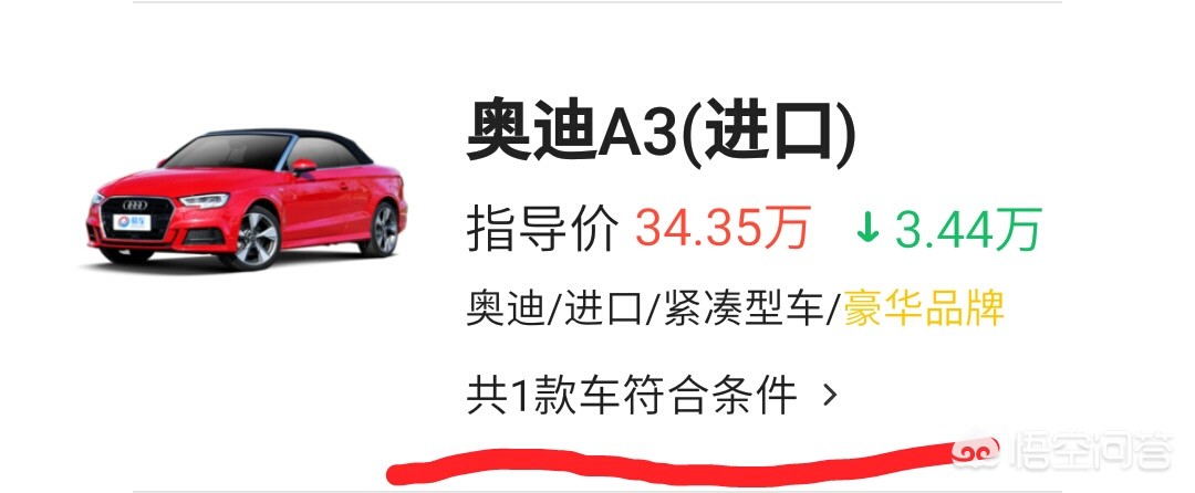 奥迪a3敞篷跑车