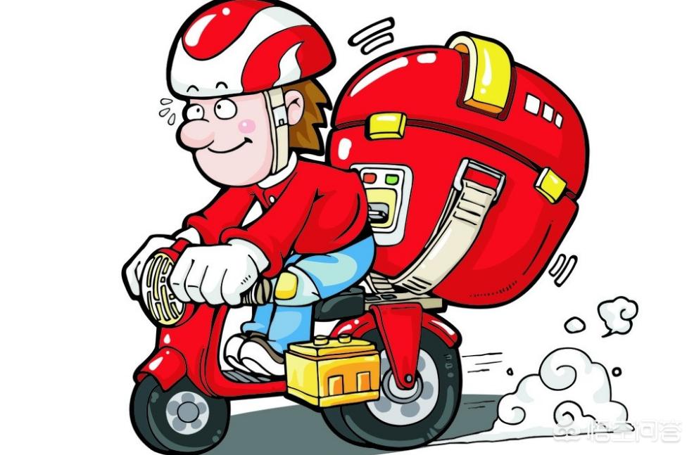 请问现在的外卖真的比快递员挣钱嘛？月入万元很平常？：骑万元公路车送外卖