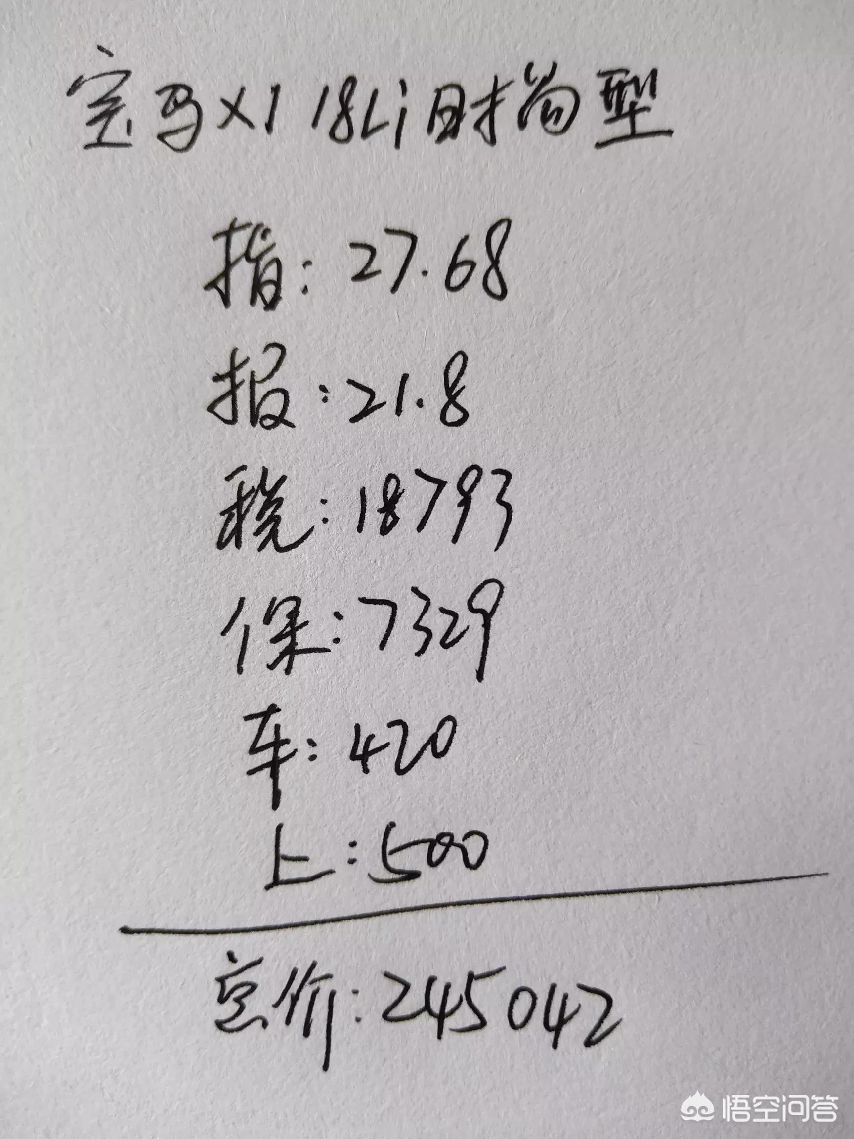 宝马x1 价格