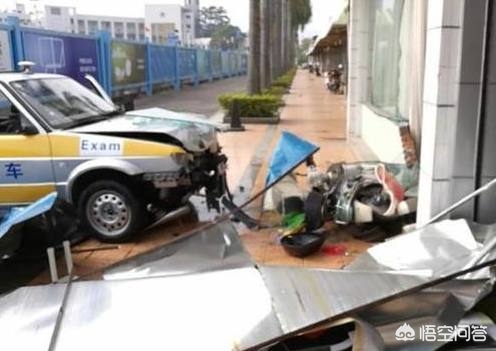 考科二撞塌考场围墙科目二考试撞墙谁赔偿