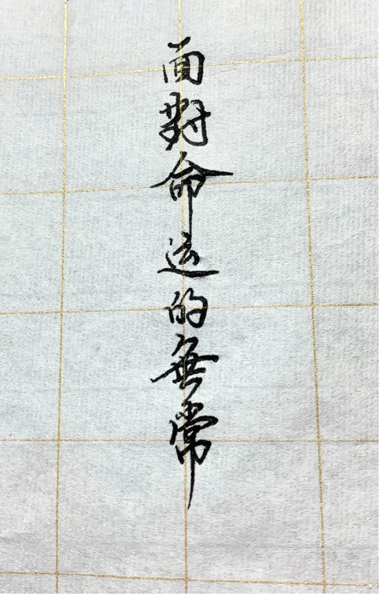 有粗细的楷书字体
