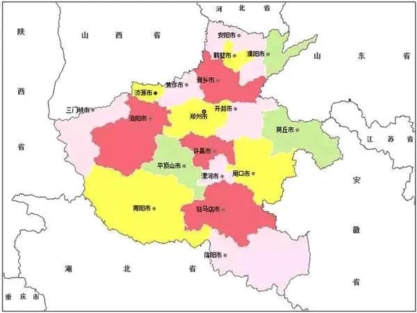 河南分为哪个地区管辖