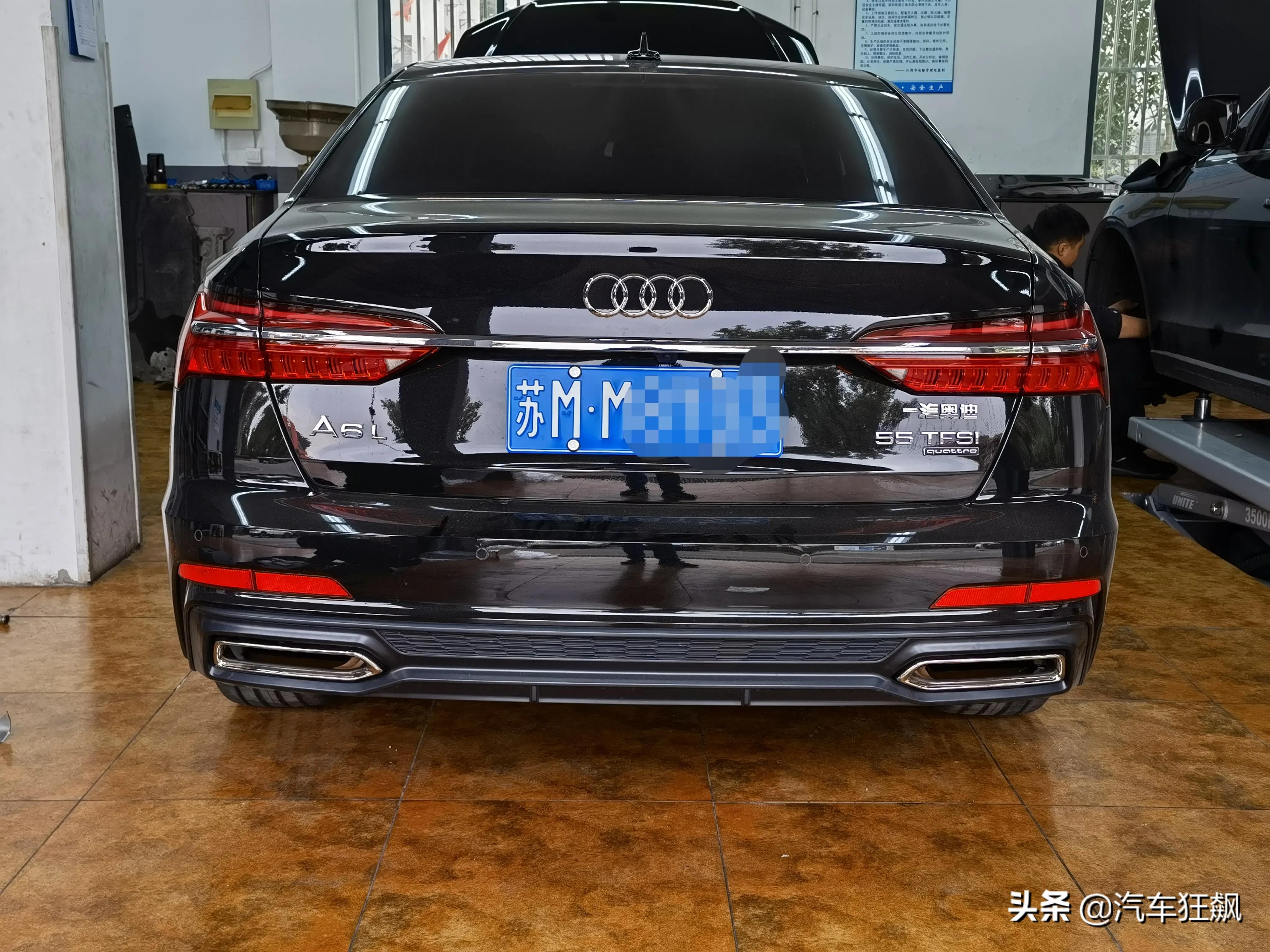 奥迪a6l试驾视频