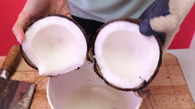 椰子怎么打开图解（听说椰子有这样几种正确的打开方式）