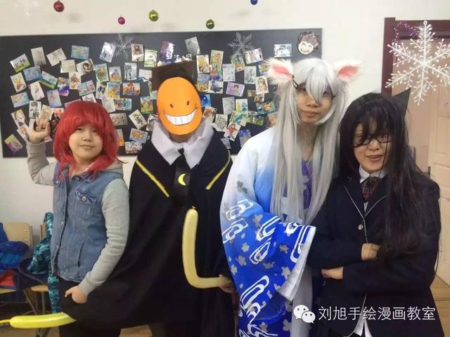 画室cosplay活动欣赏