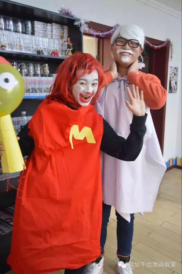 画室cosplay活动欣赏