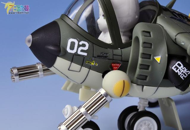 78官测：亿辉模型 合金弹头1/35海鹞式战斗机