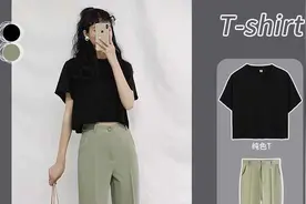 穿来穿去，还是“阔腿裤”最高级，9套显高显瘦搭配，夏天请照穿图片