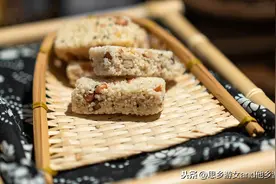 纯天然大米花糕，念念不忘童年的美味，口齿留香回味无穷图片