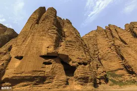 黄河石林真美，美在跌宕起伏!图片