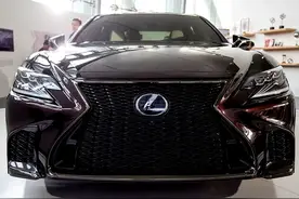 雷克萨斯LS500h F SPORT，颜值太高价格就飘了图片
