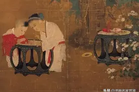 蒋介石当初带走的十幅国宝画作，每一幅都价值连城，全图局部精赏图片