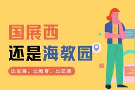 所以--到底应该选海教园？还是国展西？图片