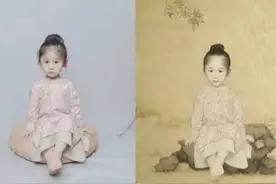 他将女儿画进国画，3年15幅每天画10小时，这才是中国式仙女图片