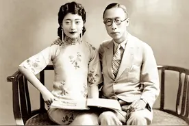 溥仪罕见老照片：年轻时真帅气，主动剪掉辫子，帝王气质显露无疑图片