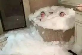 那些让父母生无可恋的一瞬间：孩子静悄悄，准是在作妖图片