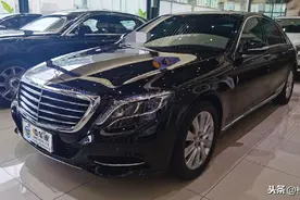 奔驰S320车主不开心，才开三万公里就贬值45万，二手豪车就是划算图片