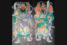 墙上门神到底是谁？为了此事两个古人争论不休最后不幸遇难图片