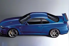 湾岸蓝的传说——1/43 日产GT-R R34 V-Spec II 模型测评图片