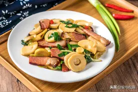 酸笋冬笋炒腊肉，酸辣鲜香超下饭，开胃健脾的美食，吃过都喜欢图片