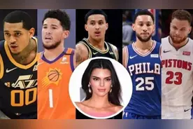 NBA名媛詹娜一天换两个，穿肚兜约会，布克白天约会晚上绿？图片