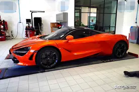 绿灯一亮看不见尾灯！这台开了五千公里的迈凯伦720S卖多少？图片