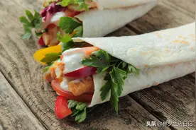 煎饼卷大葱，倍香图片