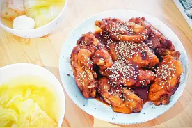 可乐鸡翅儿图片