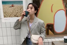 韩国小姐姐特别温柔的气质穿搭配参考，让你从春天，美到夏天图片