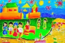 44张优秀儿童画课例，10个精讲教案，建议马上收藏起来给孩子画图片