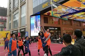 河南省4VS4篮球争霸赛开赛图片