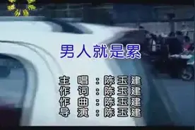 陈玉建-男人就是累-国语高清