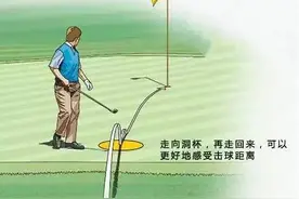 果岭边切击3要素图片