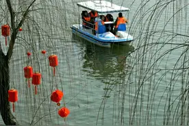 大年初一大荔同州湖景区日接待游客五万人|组图图片
