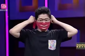 张予曦亮出自己的瘦脸神器，现场演示用法，场上观众看笑了