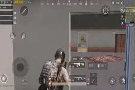 刺激战场：楼梯口这波卡位操作，一人独挡千军万马！