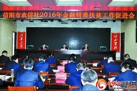 倾情打造金融扶贫新样本——信阳市农村信用社以“资、智、通、践”理念做好精准扶贫工作纪实图片