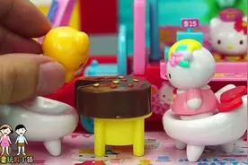 好多小伙伴们来Hello Kitty猫来吃美食了