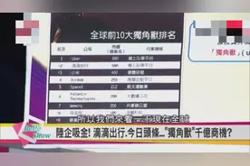 台湾媒体 世界十大未上市公司大陆占四个，而台湾一个都没有视频封面