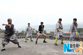 《闪亮的爸爸》萌娃齐习武 引领体育锻炼风潮图片