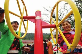 南充嘉陵农民家门口有了“健身房”图片