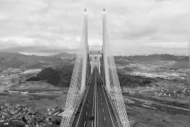 赤石特大桥10月28日通车 厦蓉高速湖南段全线拉通图片