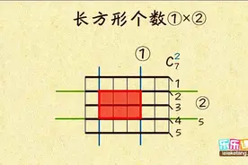 小学奥数简单学:长方形网格中数长方形图片