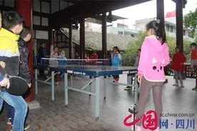 丰富校园生活 仪陇县金城小学举行学生乒乓球运动会图片