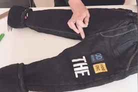 宝宝太小不会扒裤子，老裁缝教你实裆改开裆裤，简单又实用