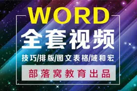 Word视频教程全集之第11节：Word自动生成目录视频视频封面