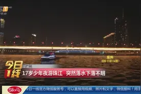 广州少年夜游珠江 突然落水下落不明视频封面