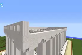 MC教程贴：希腊神殿的建筑方法-飞熊TV我的世界-字幕组