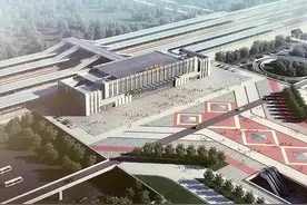 安顺高铁西站站前广场投入使用图片