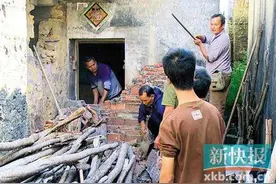 相邻不睦邻积怨33年 恩平一村民砌墙堵死邻居门图片